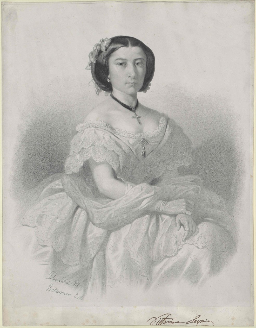 Victorine Legrain by Artist Unknown