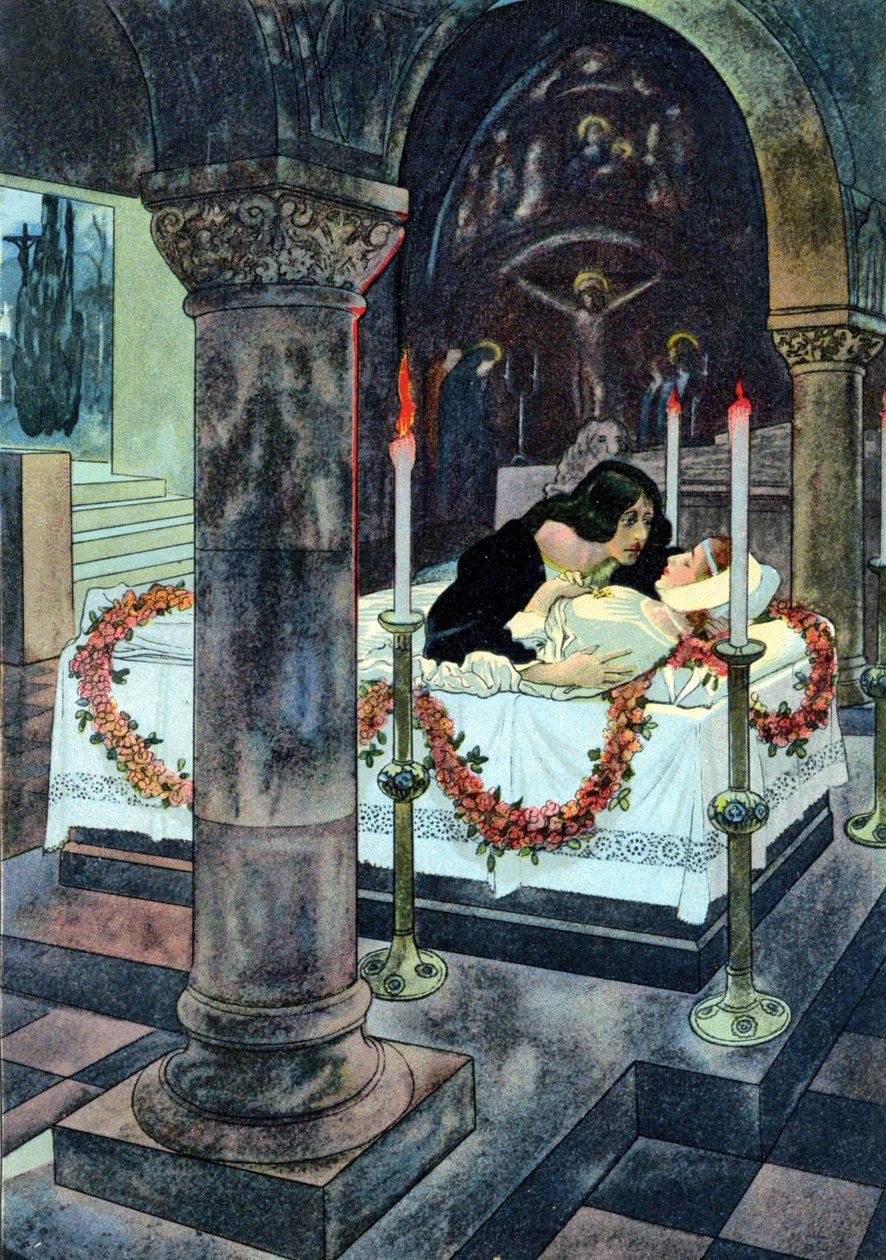 Romeo and Juliet, c.1880 by Artus Scheiner