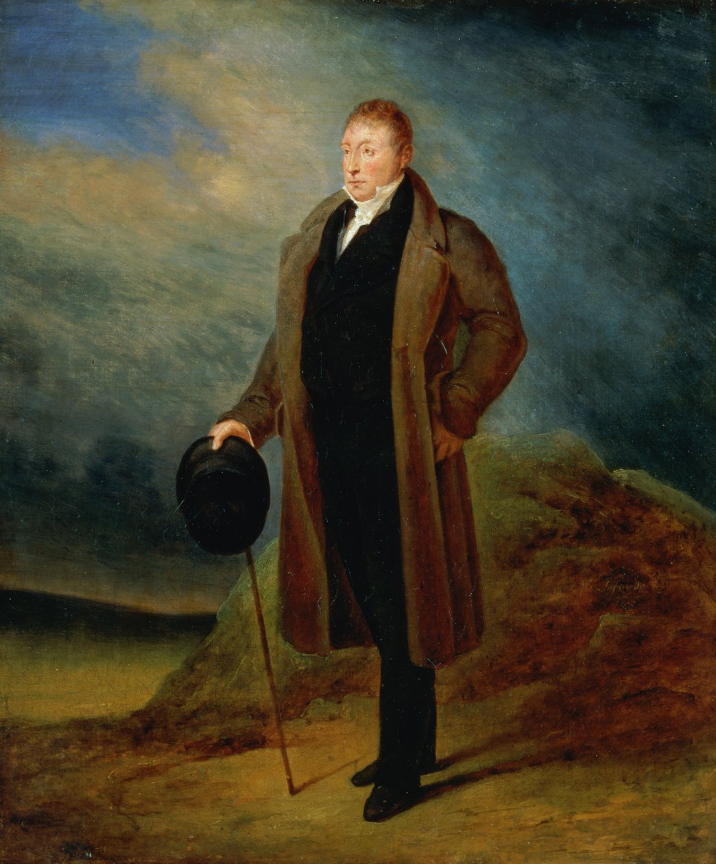 Portrait of General La Fayette in civilian dress, 1824 by Ary Scheffer