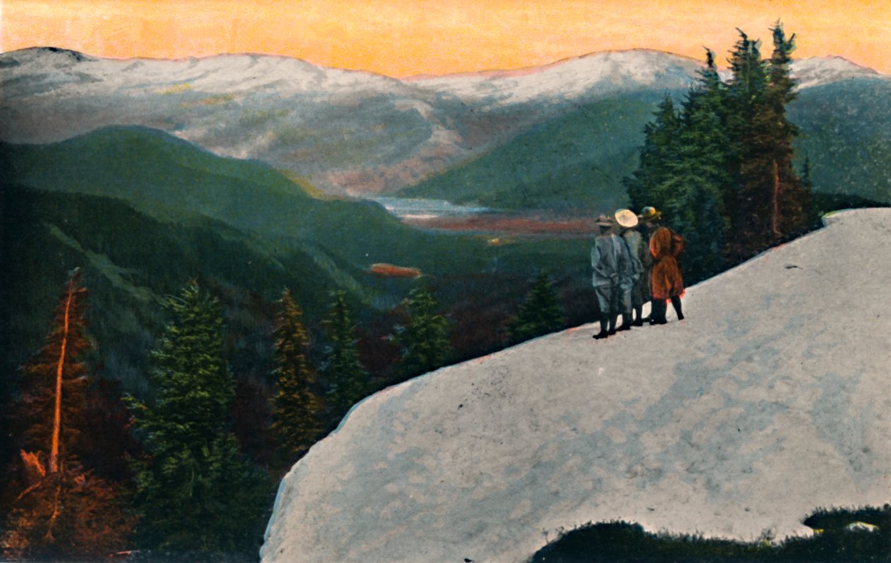Looking Down from Mount Rainier by Asahel Curtis
