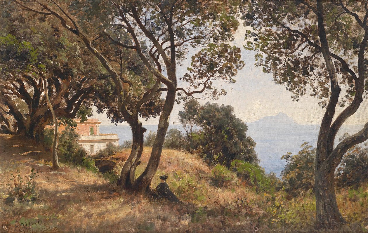 Southern View 1889 by Ascan Lutteroth
