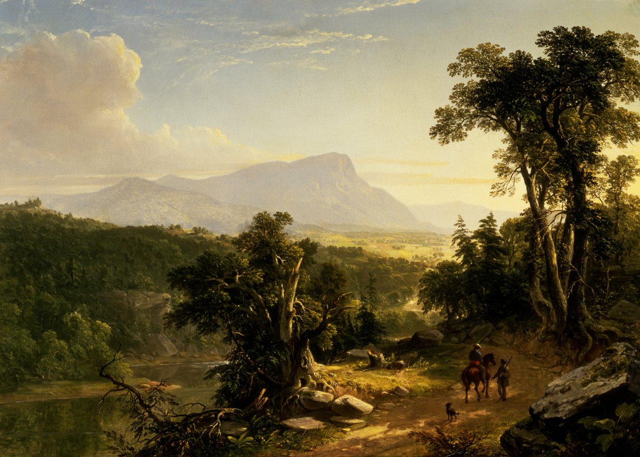 Landscape-Composition: In The Catskills by Asher Brown Durand