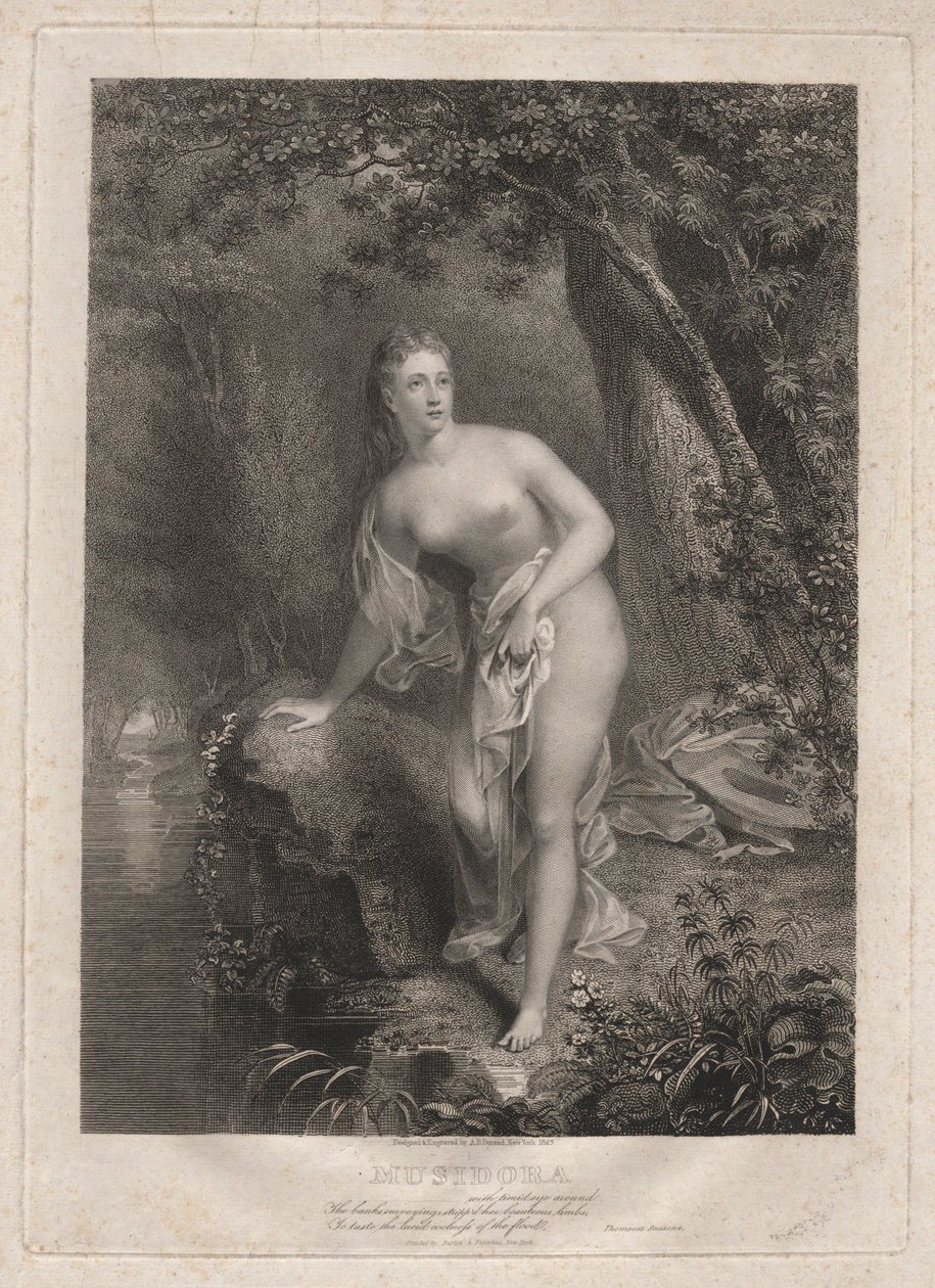 Musidora by Asher Brown Durand