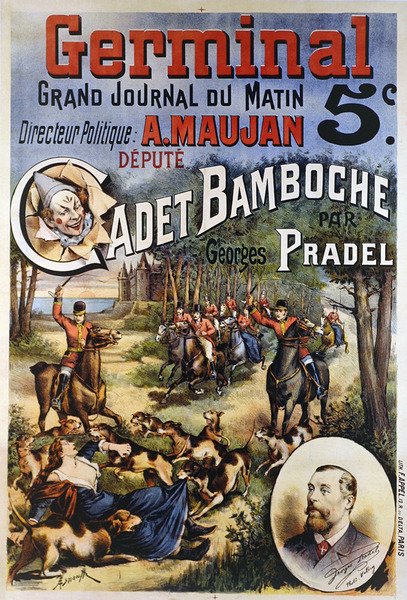 Poster Advertising the Newspaper 