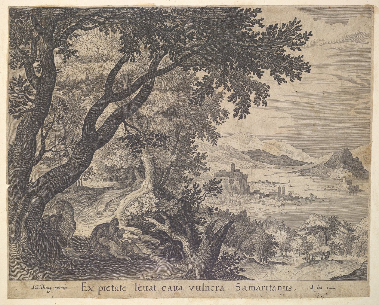The Good Samaritan Finds the Man by Assuerus van Londerseel