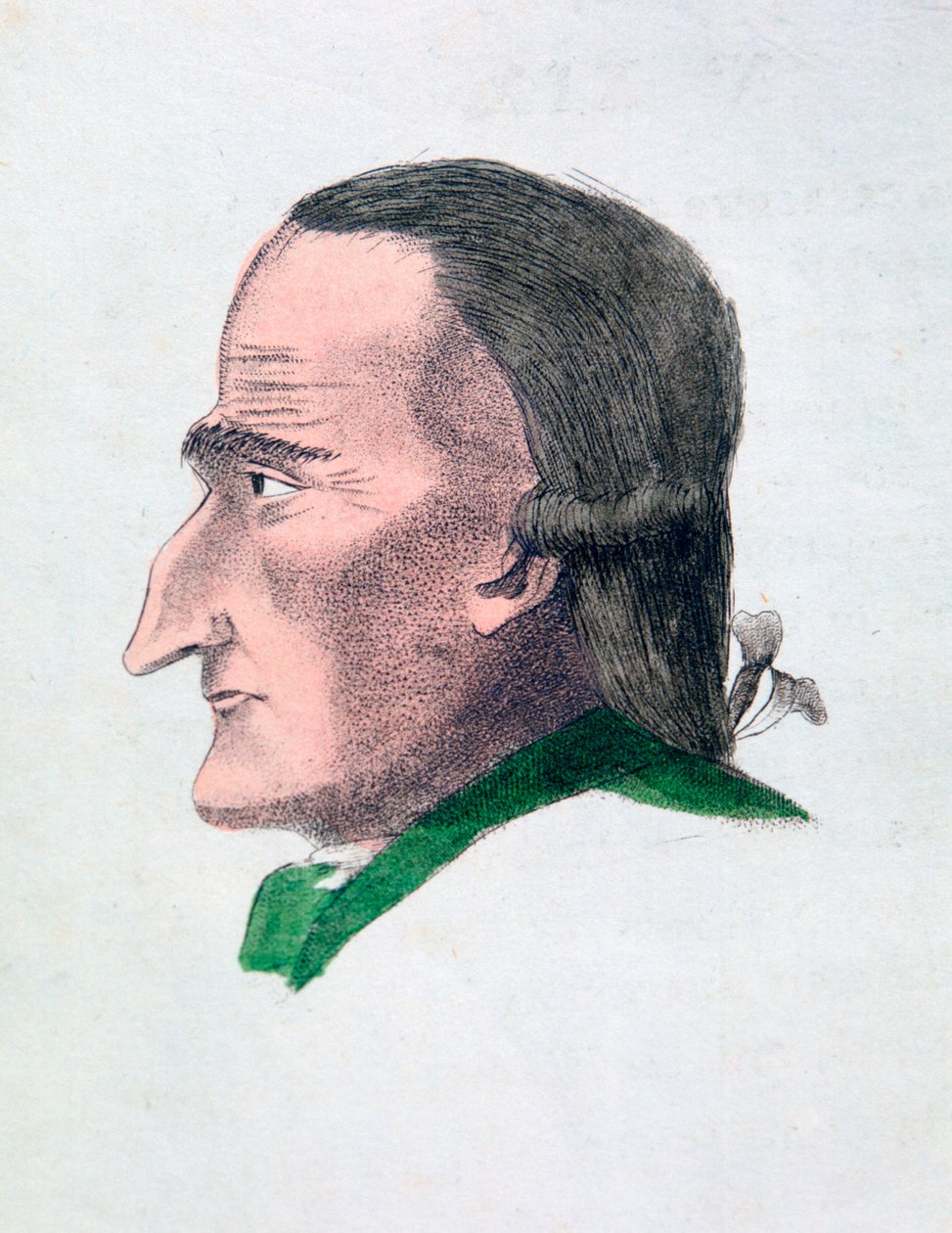 The facial characteristics of a miser by Athanasius Kircher