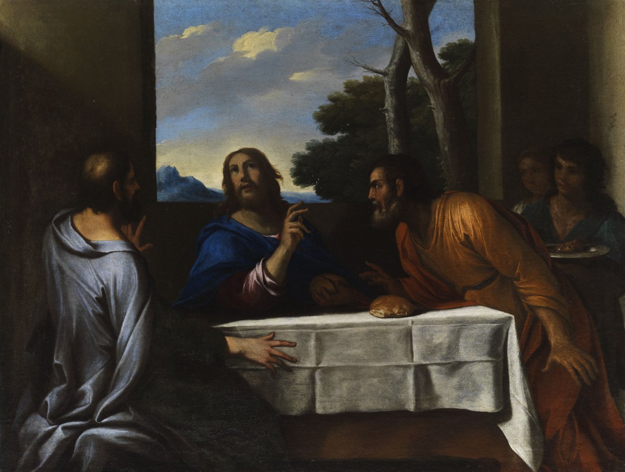 The Last Supper at Emmaus by Andrea di Leone