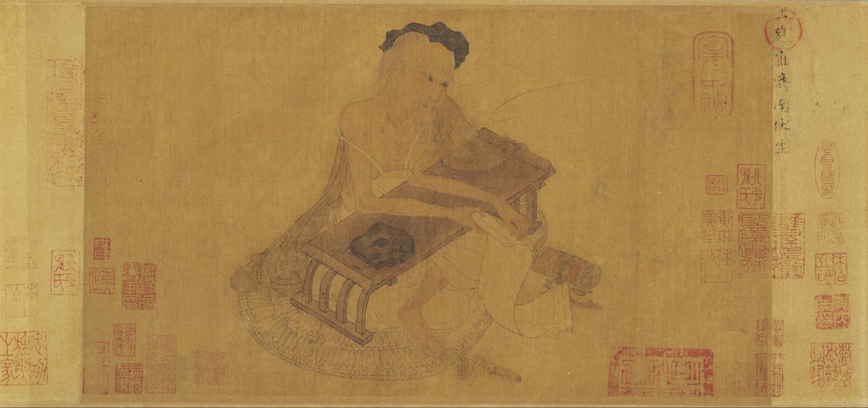 Fu Sheng Expounding the Classic by Attributed to Zhang Sengyao