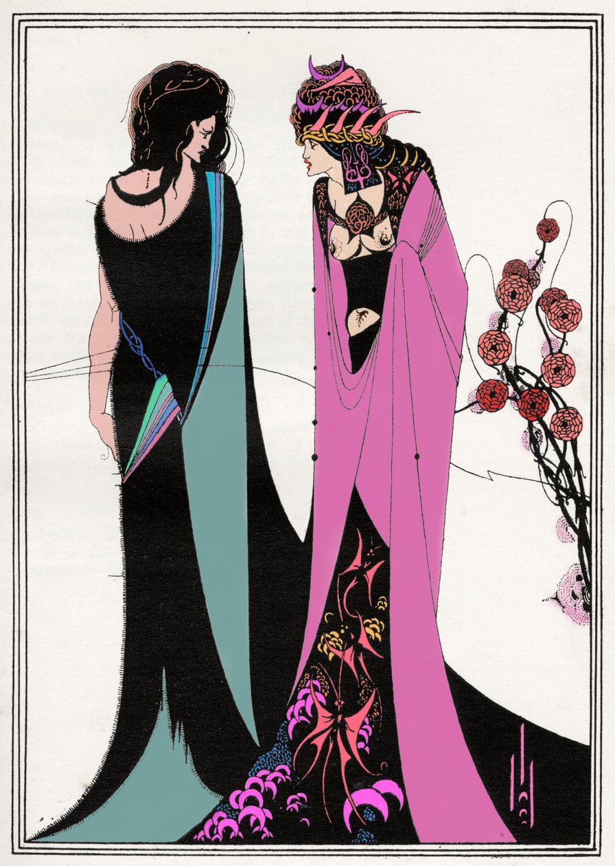 John and Salome by Aubrey Beardsley