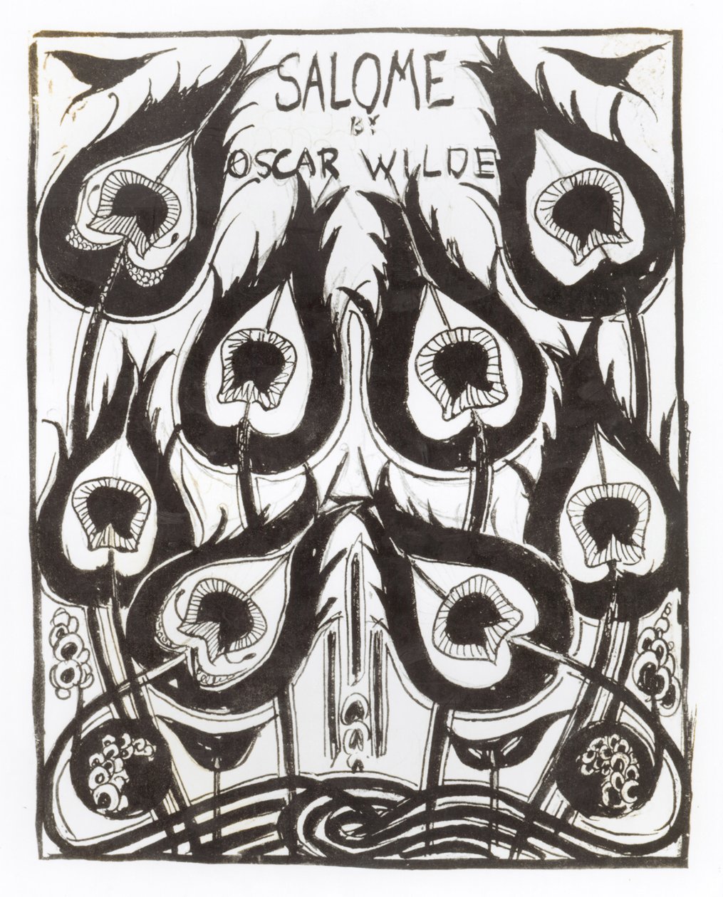 Original sketch for the cover of 
