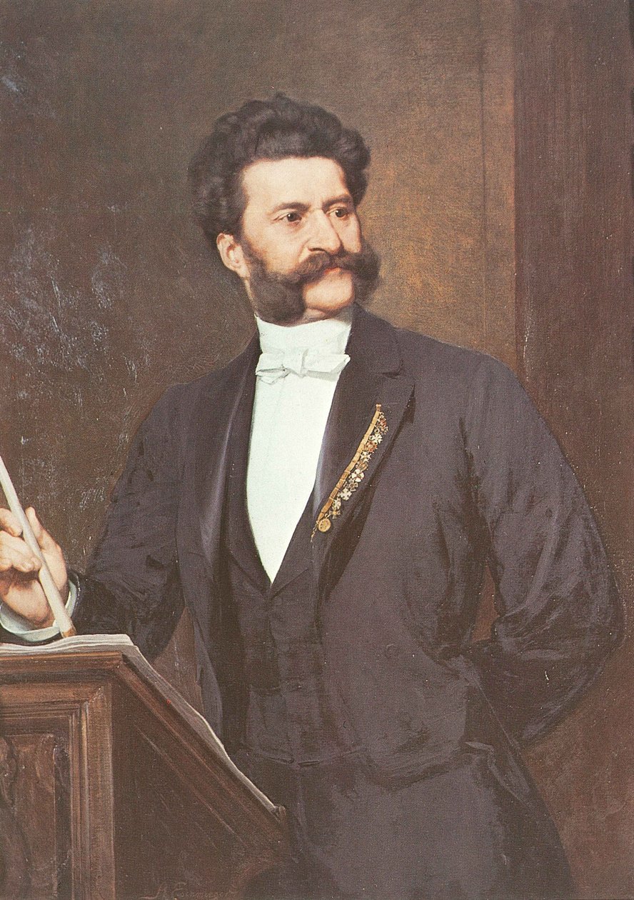Johann Strauss II by August Eisenmenger