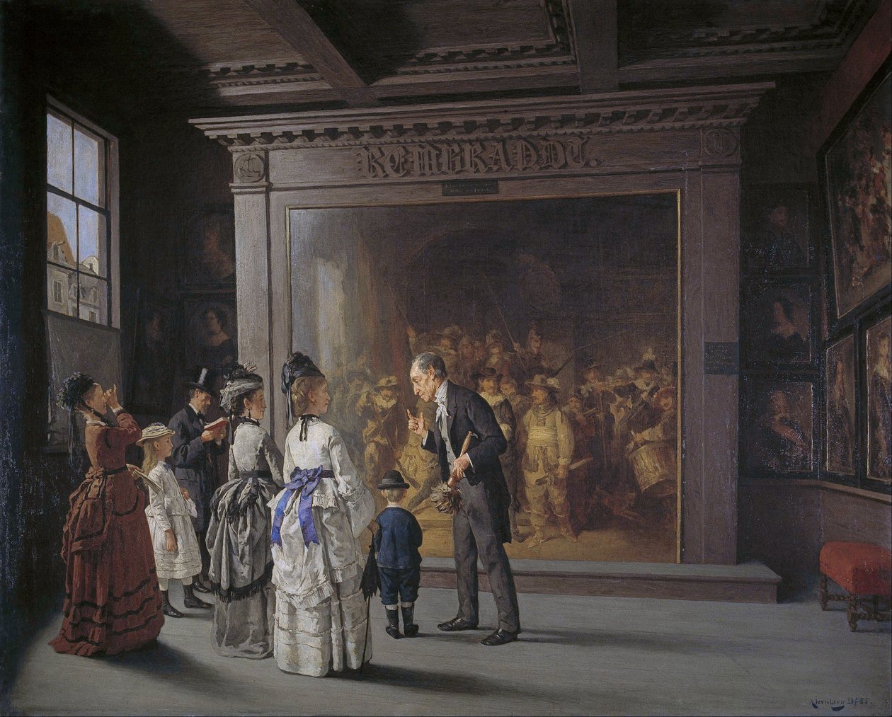 Visitors Before Rembrandt