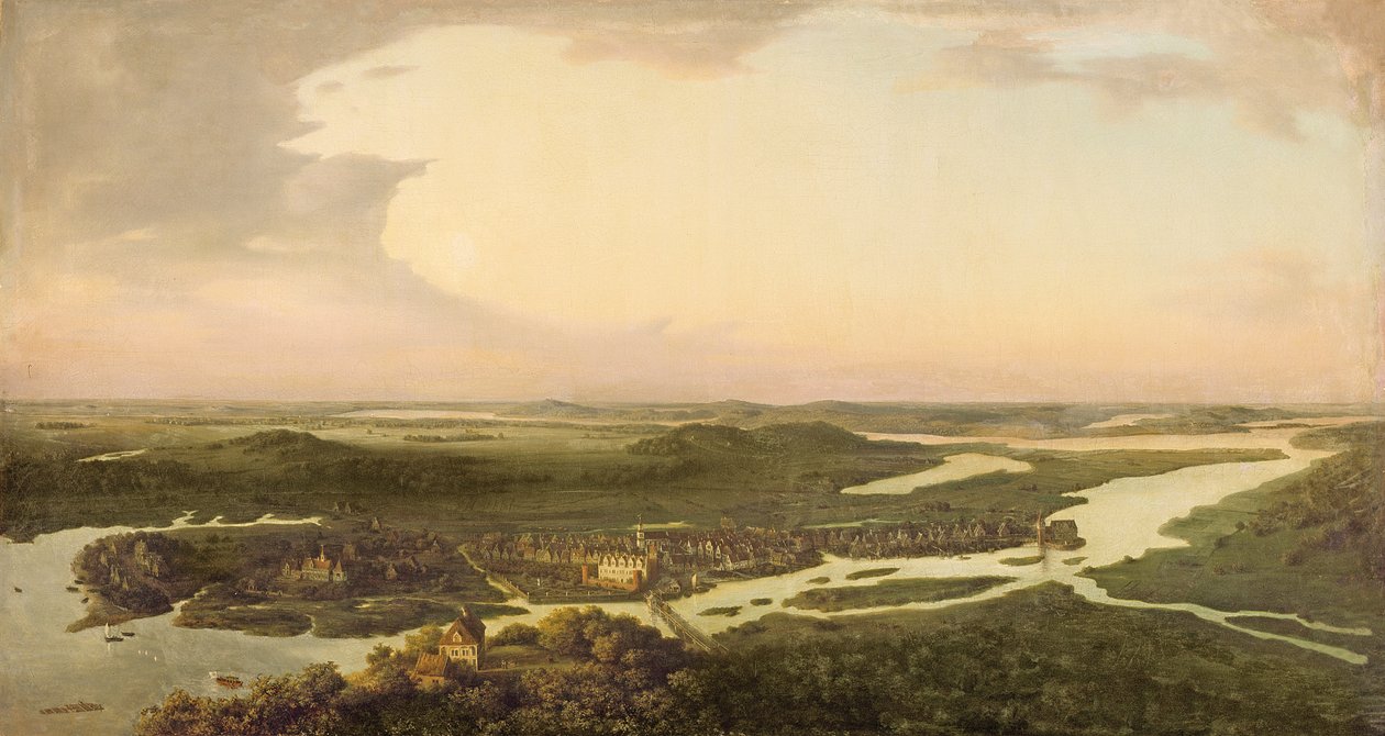 View of Potsdam in the 17th Century, 1851 by August Kopisch
