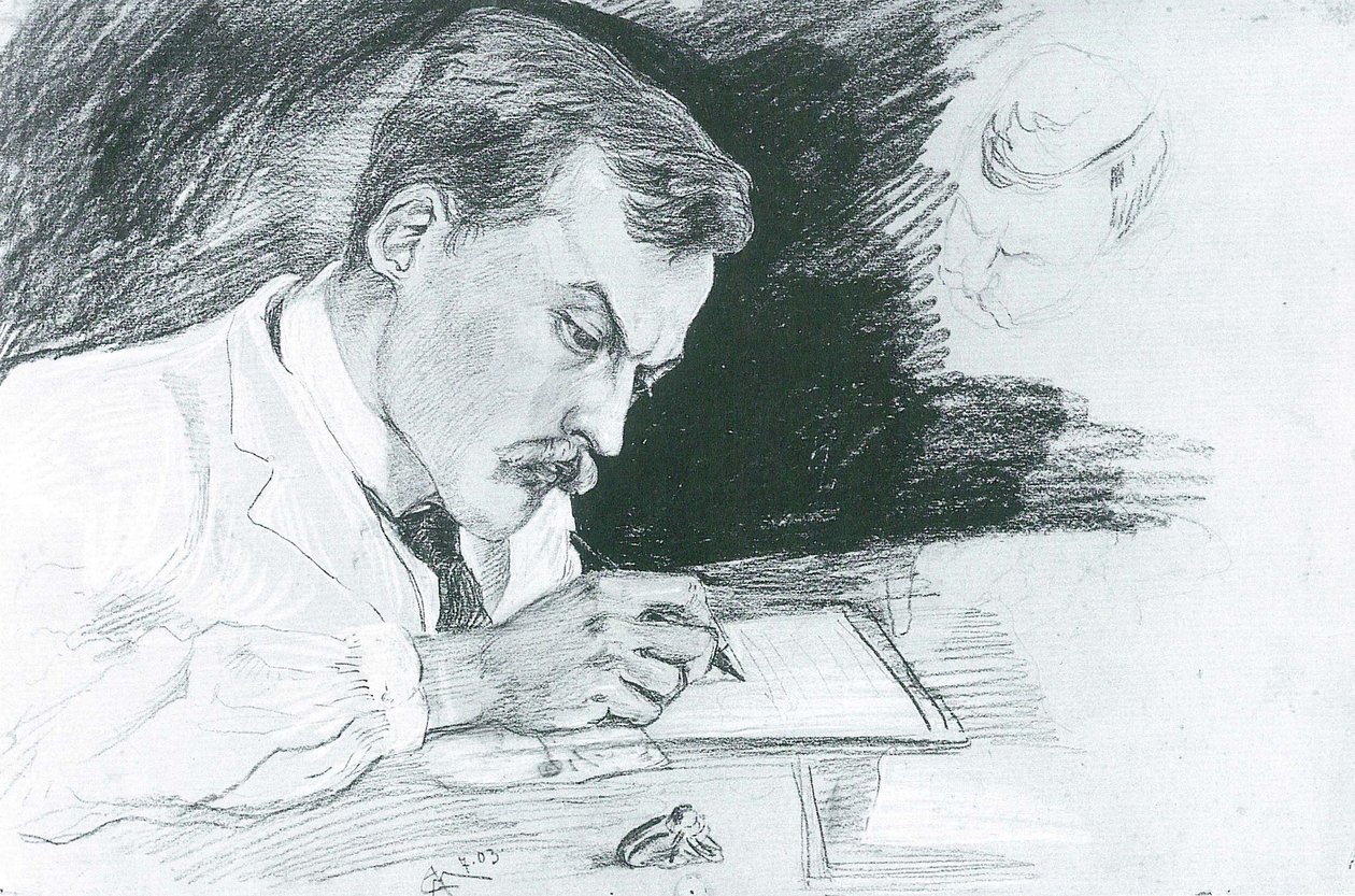 Portrait of Dr. Ludwig Deubner by August Macke