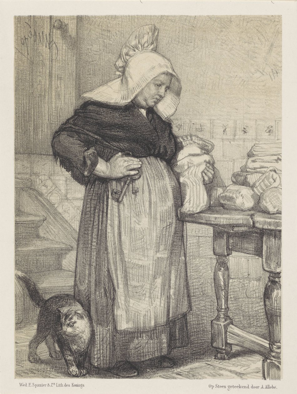 Peasant Woman by August Allebe
