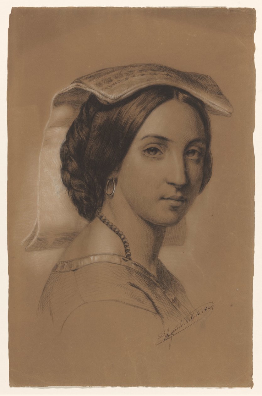 Italian Woman by August Allebe