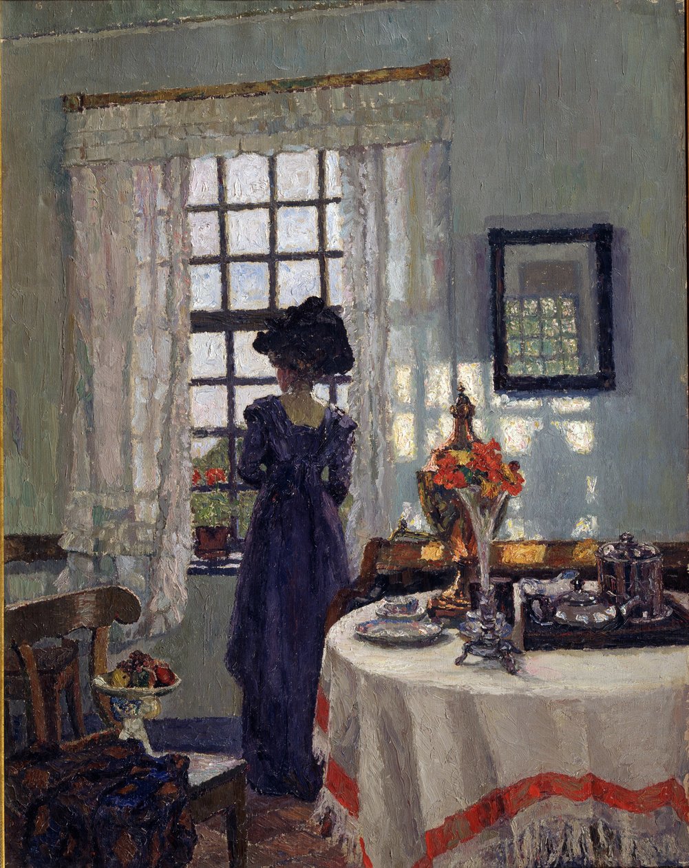 Woman at the Window by August Brandis von