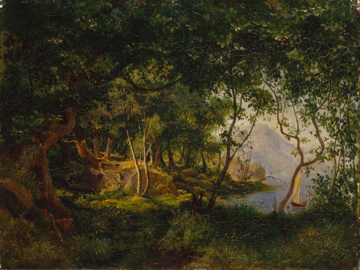 Landscape Study by August Cappelen