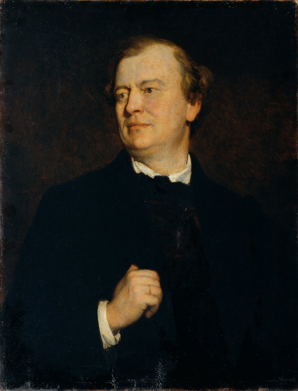 The Actor Julius Findeisen by August Georg Mayer