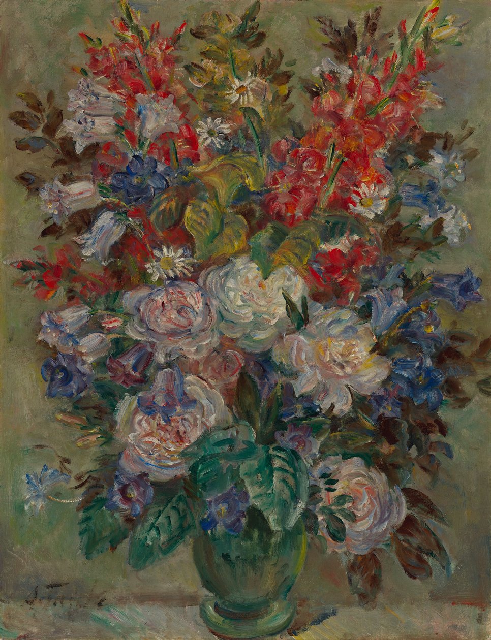 Flower still life by August Hermann Fricke