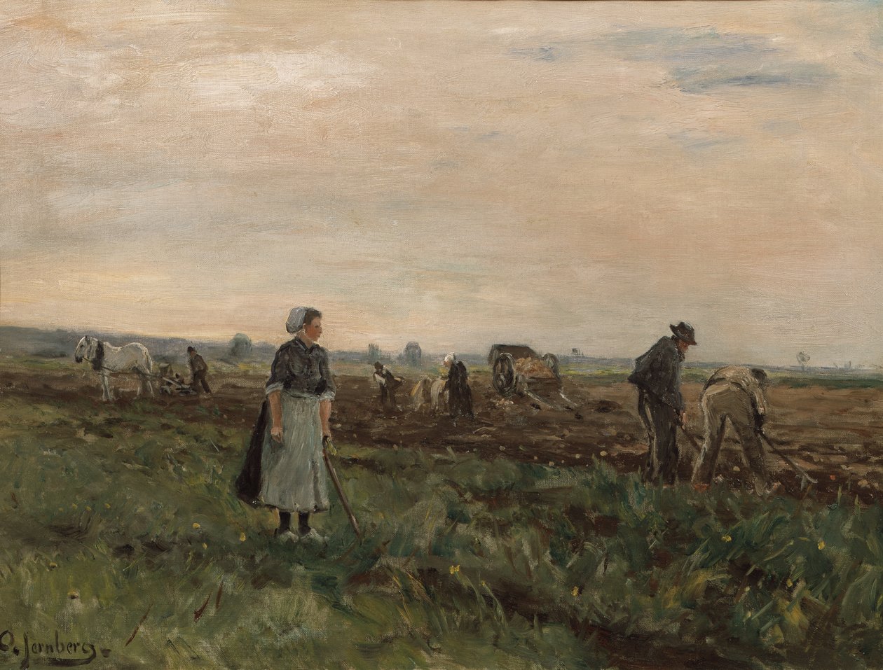 Workers in the Field by August Jernberg