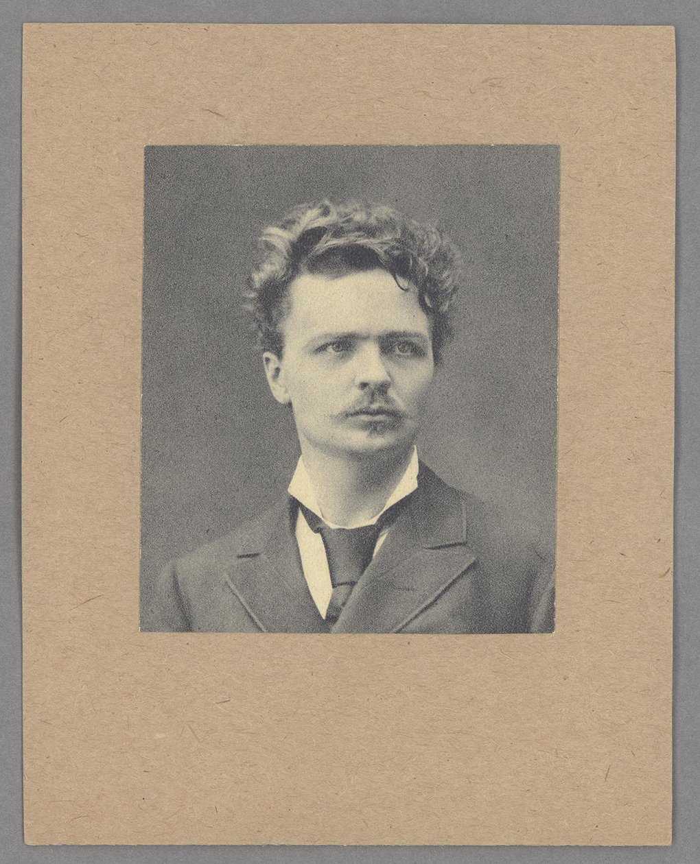 August Strindberg by August Josef Robert Roesler
