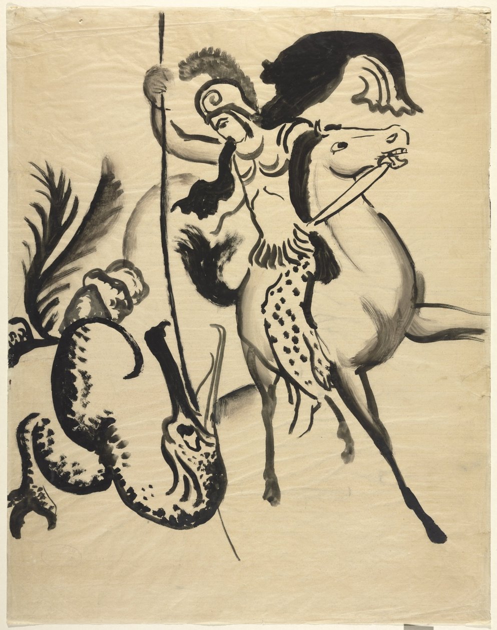 Saint George by August Macke