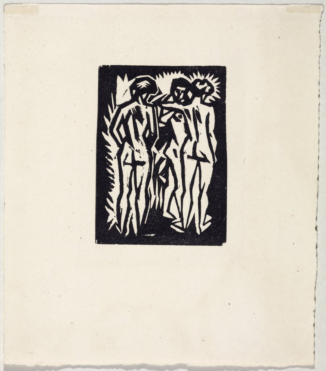 Three Nudes by August Macke