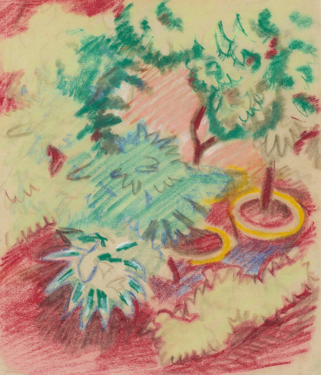Flower Pots by August Macke