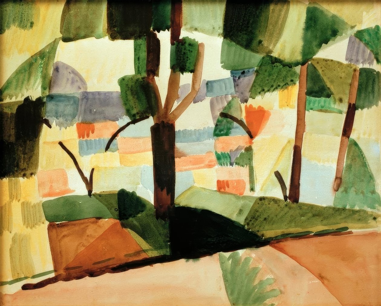 Kandern IV by August Macke