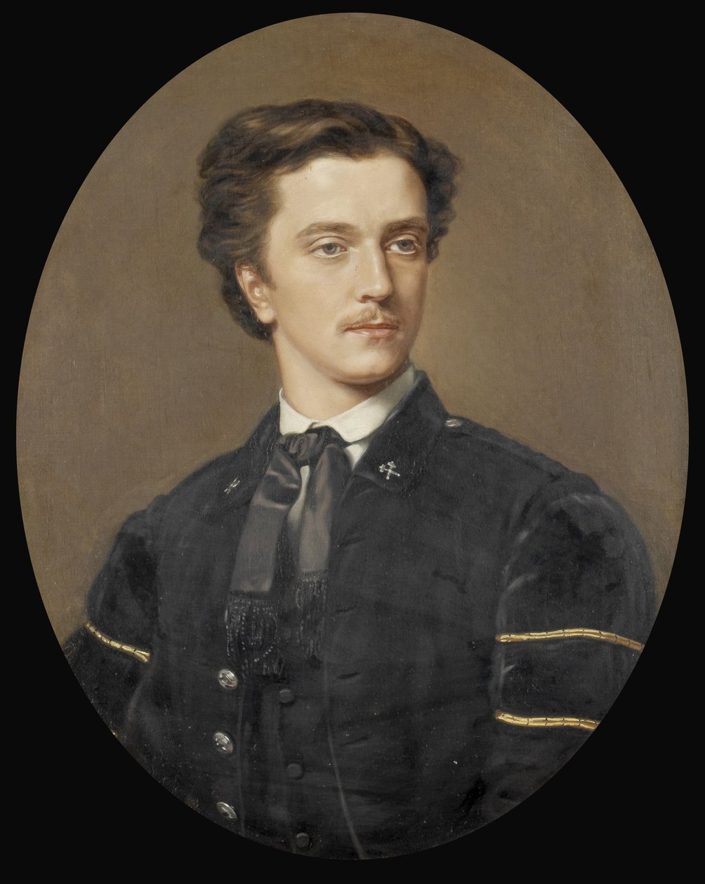 August Prinzhofer Portrait Knappe by August Prinzhofer