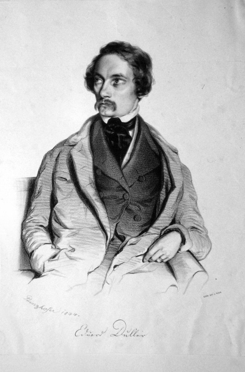 Eduard Duller by August Prinzhofer