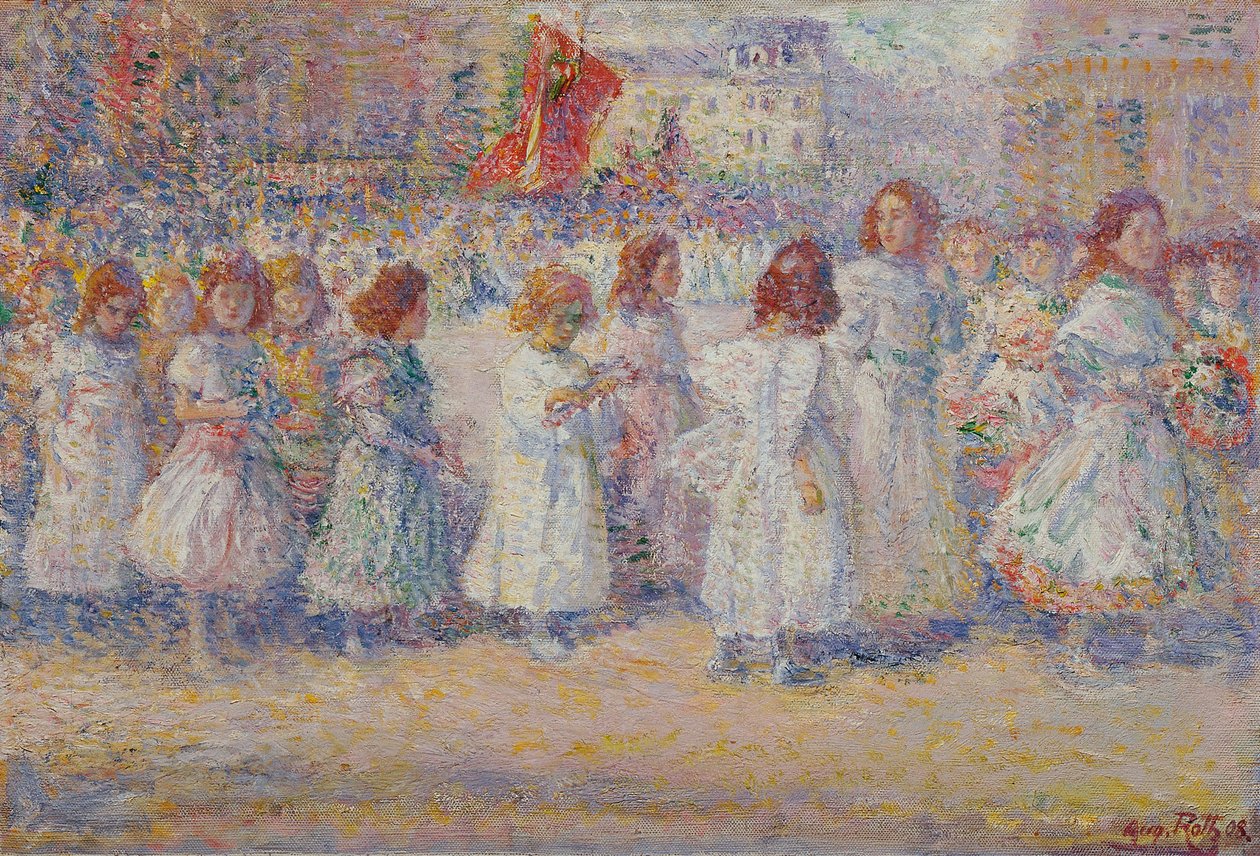 Corpus Christi Procession by August Roth