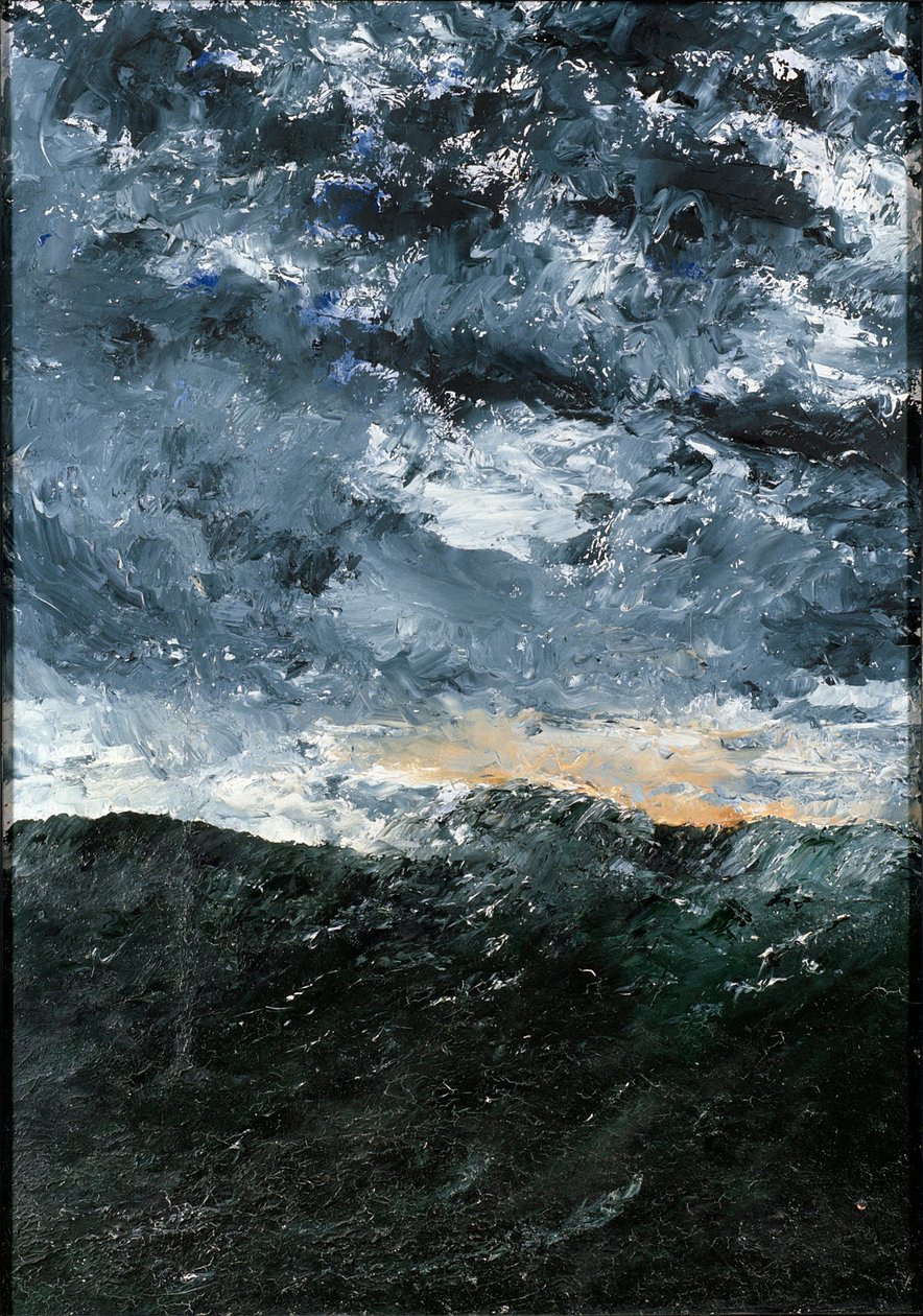 Landscape, Seascape: Wave VIII by August Strindberg