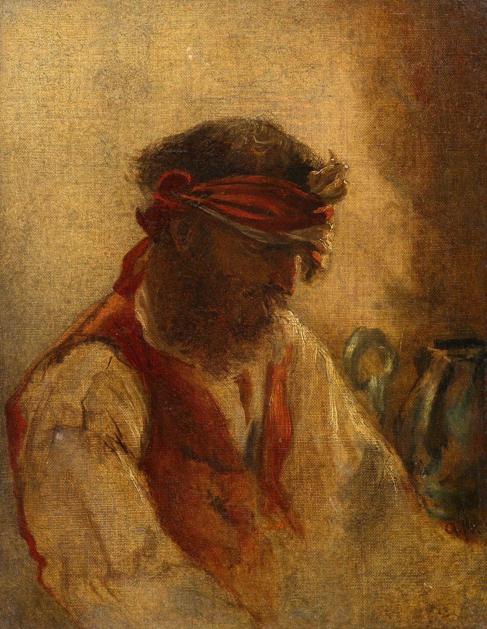Wounded Tyrolean by August von Pettenkofen
