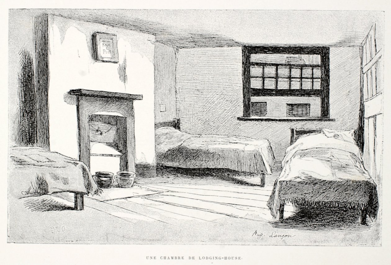 A Room in a Lodging-house, Illustration from 