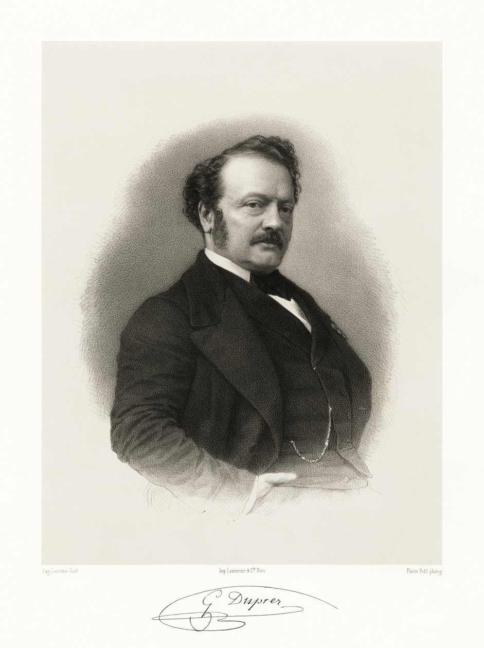 Gilbert Duprez by Auguste Charles Lemoine