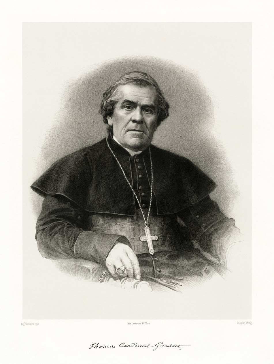 Thomas Marie Joseph Gousset by Auguste Charles Lemoine