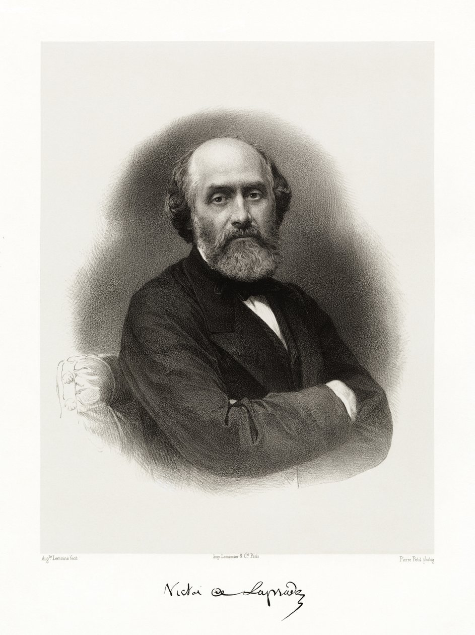 Victor de Laprade by Auguste Charles Lemoine