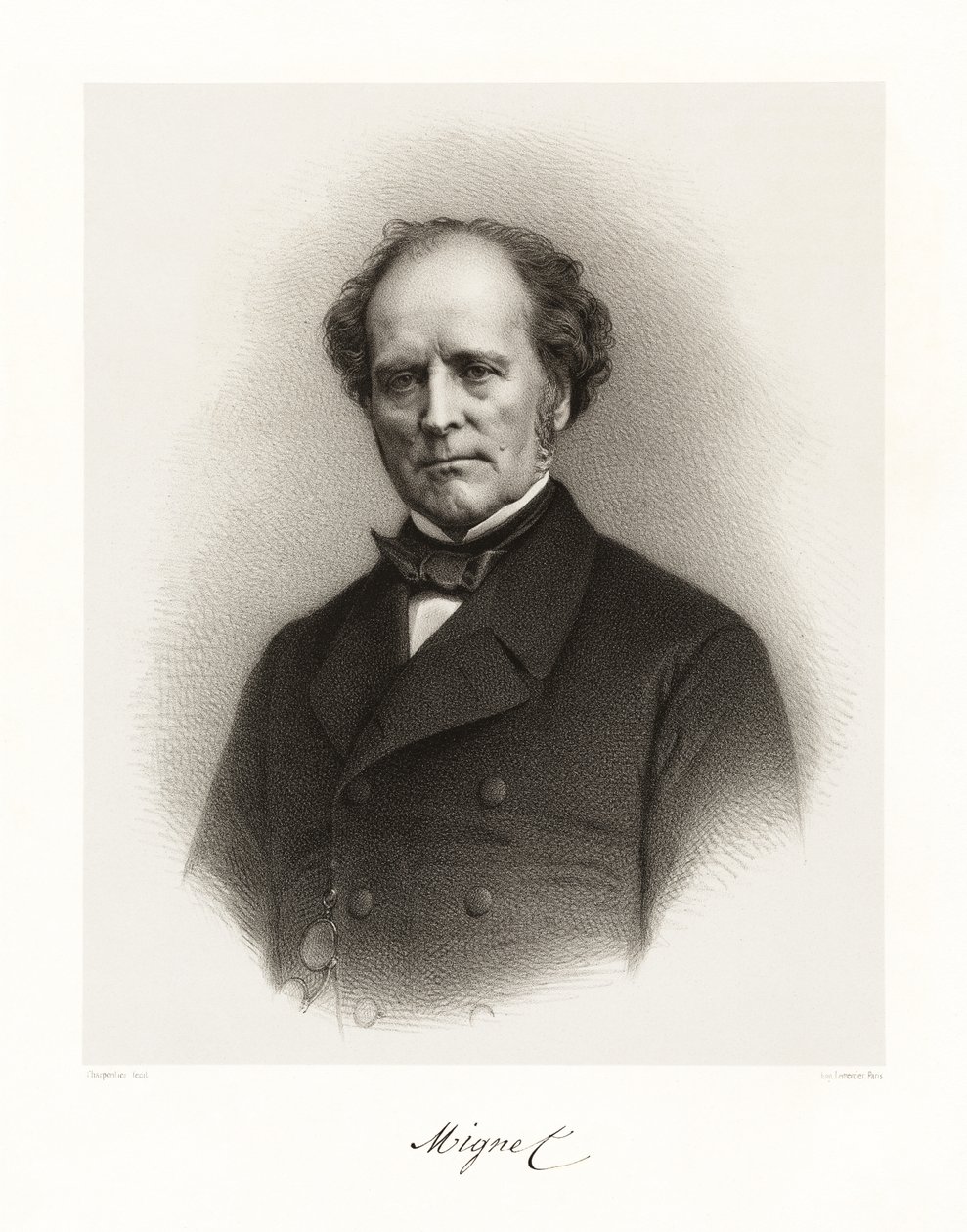 François Auguste Alexis Mignet by Auguste Charpentier