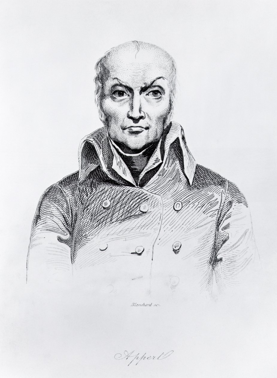 Portrait of Nicolas Appert by Auguste I Blanchard