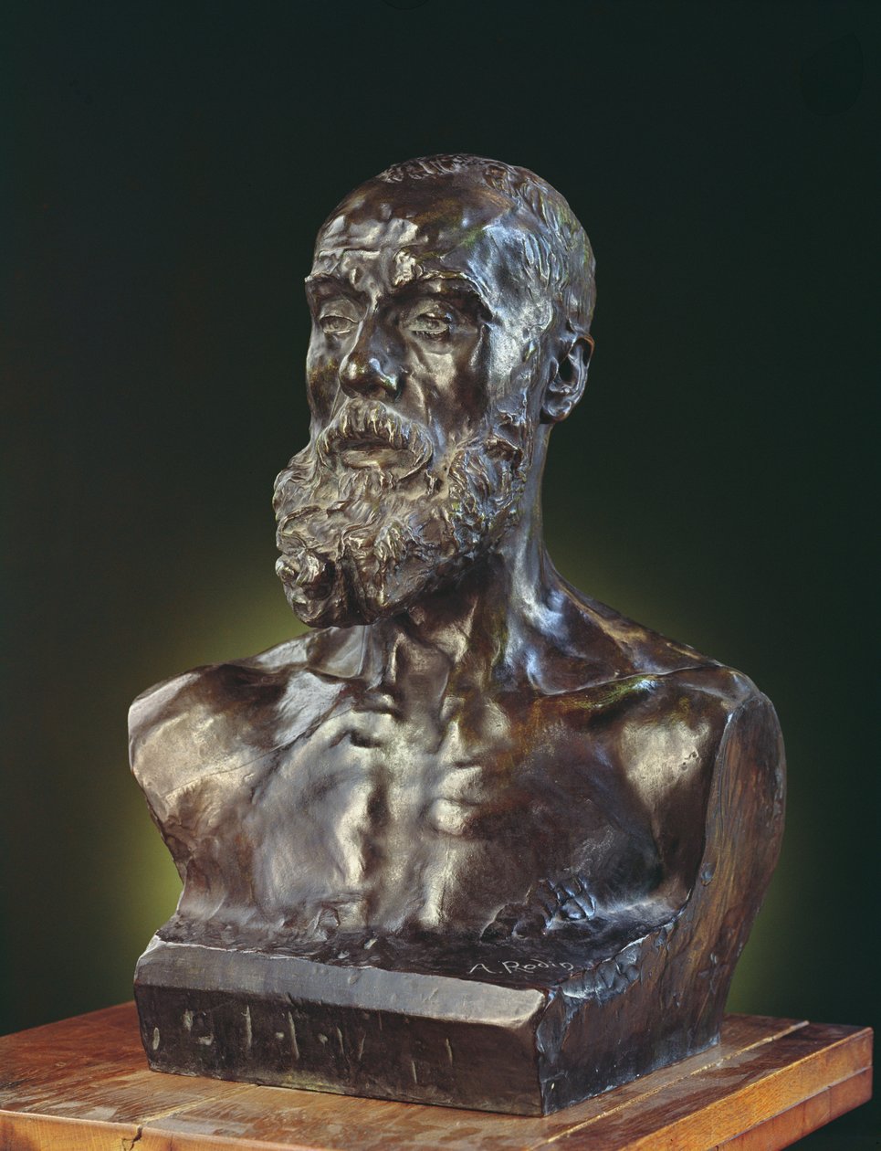 Jean-Paul Laurens by Auguste Rodin