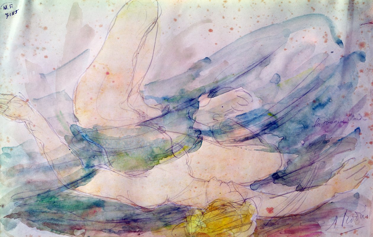 The Blonde Wave by Auguste Rodin