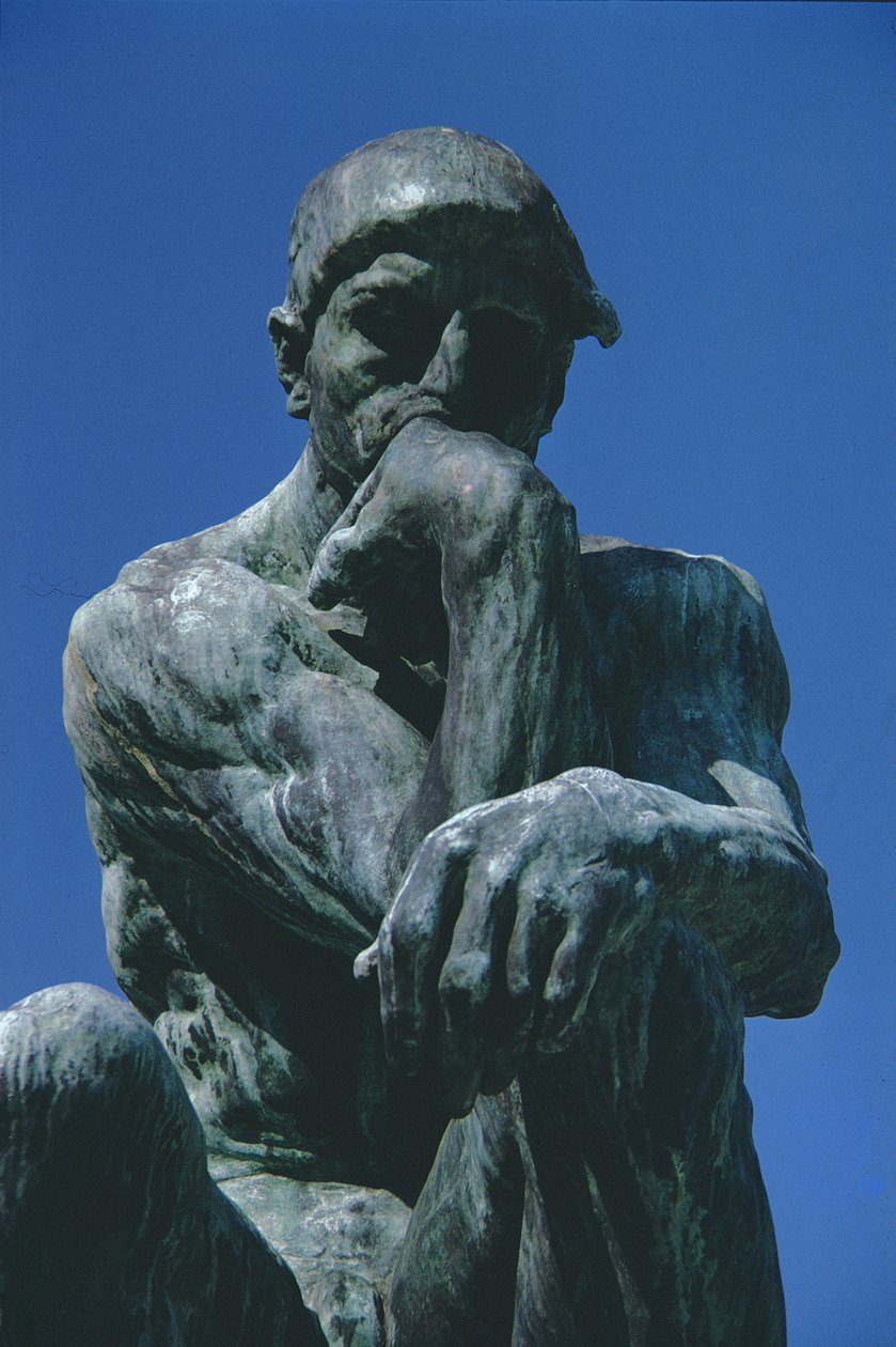 The Thinker by Auguste Rodin