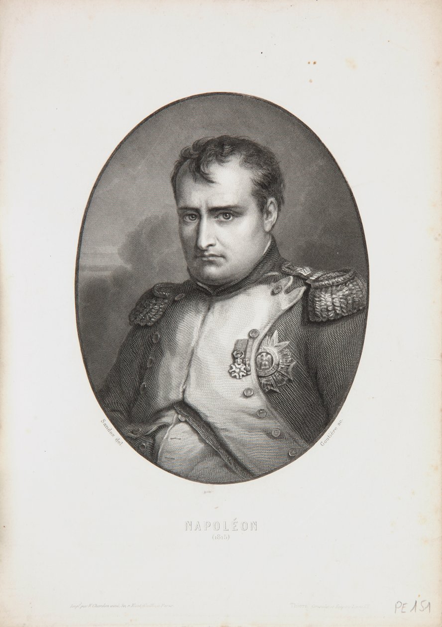 Napoleon (1815), 1837 by Auguste Sandoz