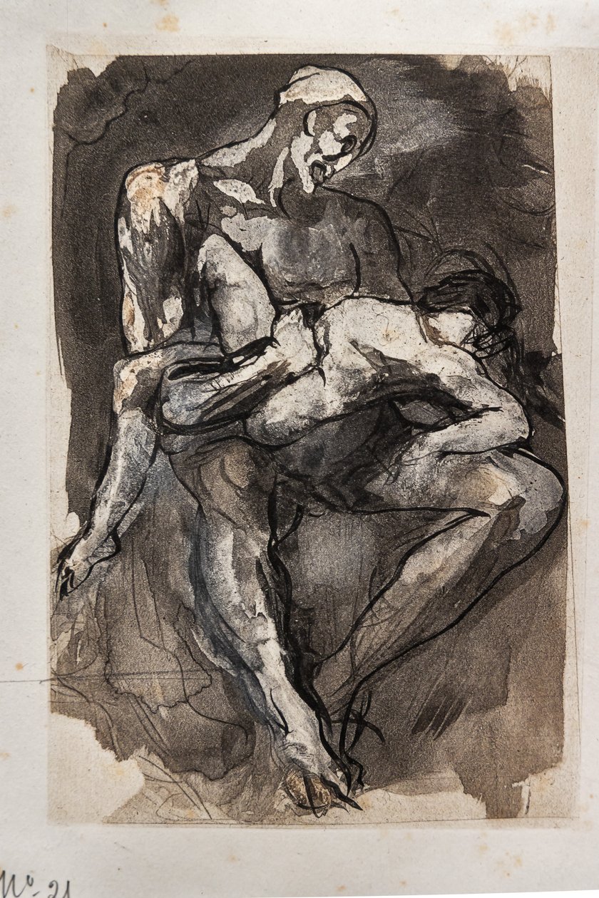 Count Ugolino in prison by Auguste (after) Rodin