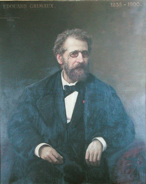 Edouard Grimaux (1835-1900) by Auguste Alexandre Hirsch