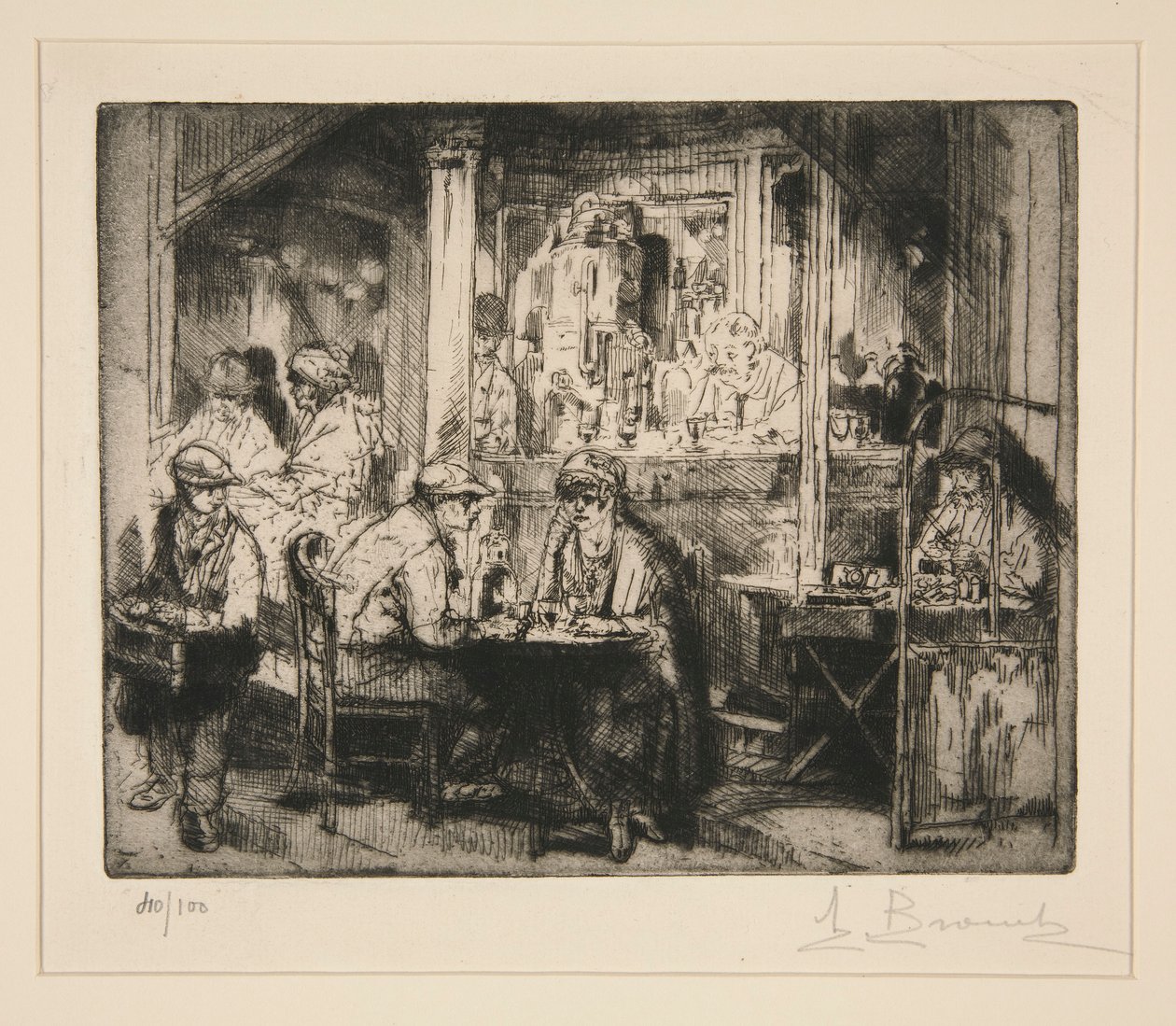 The Cafe by Auguste Brouet