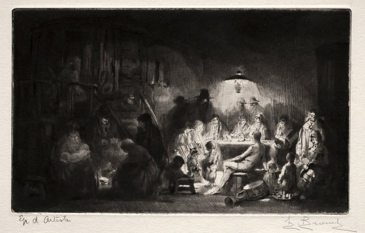 The Franconian Circus by Auguste Brouet