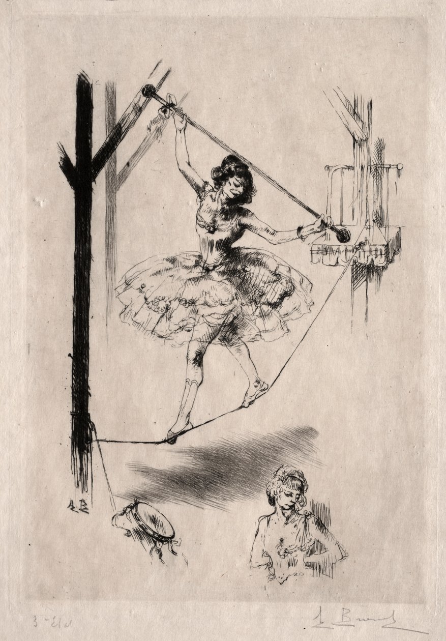 Tightrope Dancer by Auguste Brouet